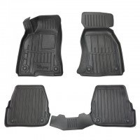 3D килимки для Audi A6 (C5) (1997-2004)  з бортиками 30 мм (Stingray)