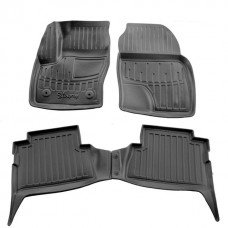 3D килимки для Ford C-Max (2011-...) кліпси FC2 з бортиками 30 мм (Stingray)