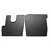 Гумові килимки в салон для DAF CF III (2013-...)/CF IV (2017-...)  комплект з 2 штук (Stingray)