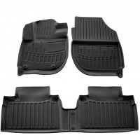 3D килимки для Dongfeng Climo X-NV (2018-...) з бортиками 30 мм (Stingray)