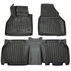 3D килимки для MERCEDES Citan W415 (2012-2020)  з бортиками 30 мм (Stingray)