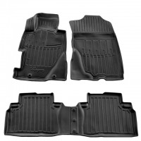 3D килимки для Honda Civic sedan (4d) 2006-2011 з бортиками 30 мм (Stingray)