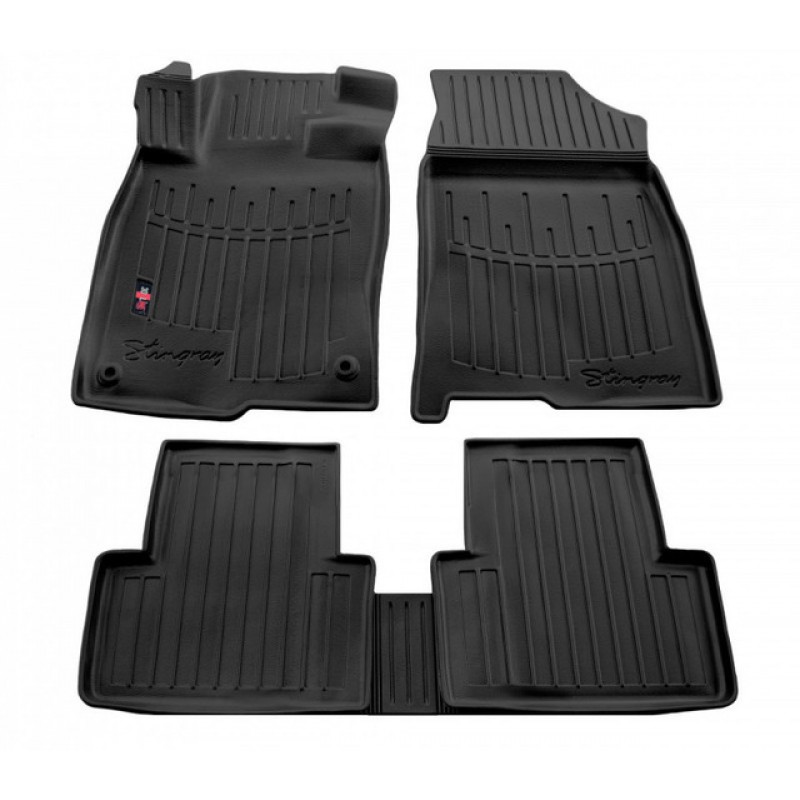 3D килимки для Honda Civic (4d/5d) (2017-...)  з бортиками 30 мм (Stingray)