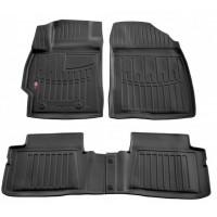 3D килимки для Toyota Corolla (E140) (2006-2012) з бортиками 30 мм (Stingray)