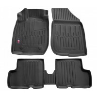 3D килимки для Dacia Duster (2010-2015) 2WD з бортиками 30 мм (Stingray)