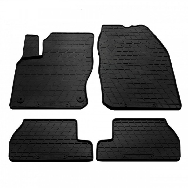 Гумові килимки в салон для Ford Focus III (C346) (2011-2018) комплект з 4 штук (Stingray)