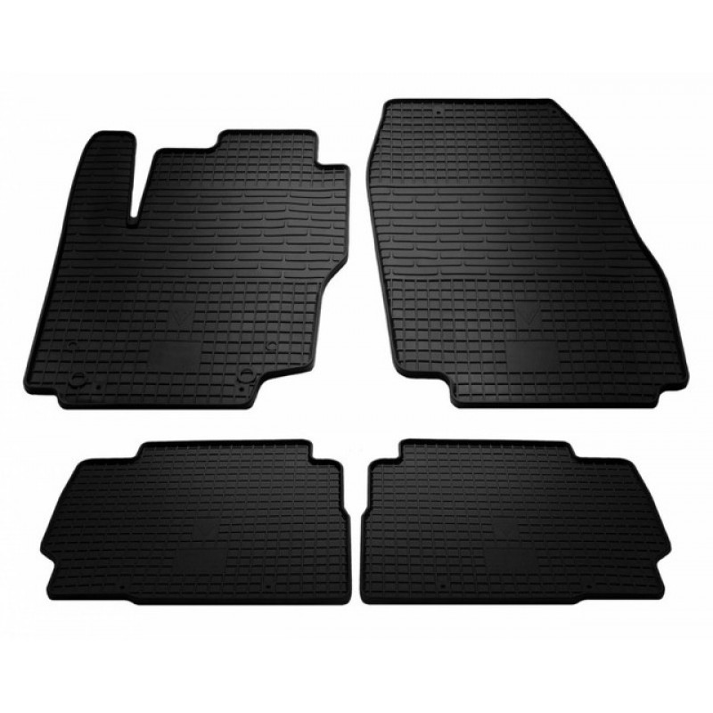 Гумові килимки в салон для Ford Mondeo IV (2007-2014) комплект з 4 штук (Stingray)