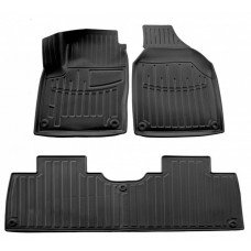 3D килимки для Ford Galaxy (1995-2006) з бортиками 30 мм (Stingray)
