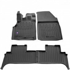 3D килимки для RENAULT Scenic III (2009-2016)  з бортиками 30 мм (Stingray)