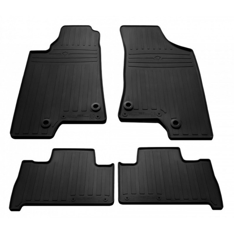 Гумові килимки в салон для Hummer H3 (2005-2010) комплект з 3 штук (Stingray)