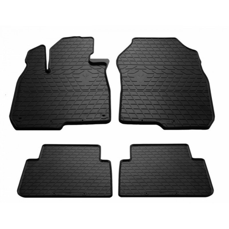 Гумові килимки в салон для Honda CR-V V (2017-...) комплект з 4 штук (Stingray)