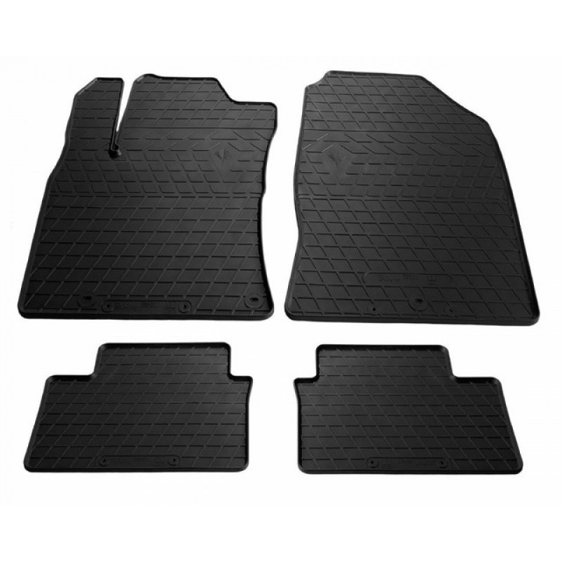 Гумові килимки в салон для Kia Ceed III (2018-...) комплект з 4 штук (Stingray)