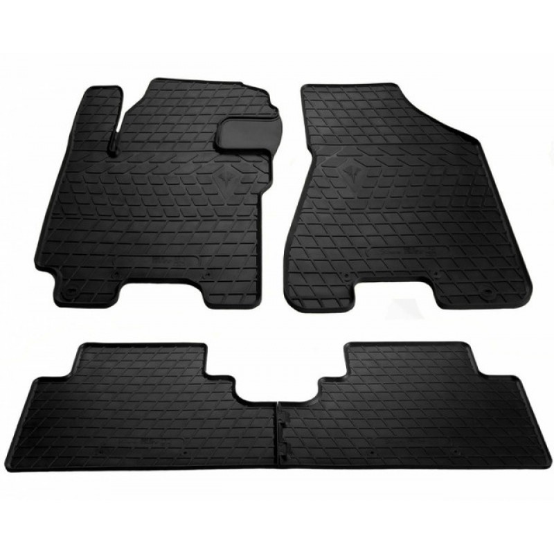 Гумові килимки в салон для Kia Sportage (JE) (2004-2010) комплект з 4 штук (Stingray)