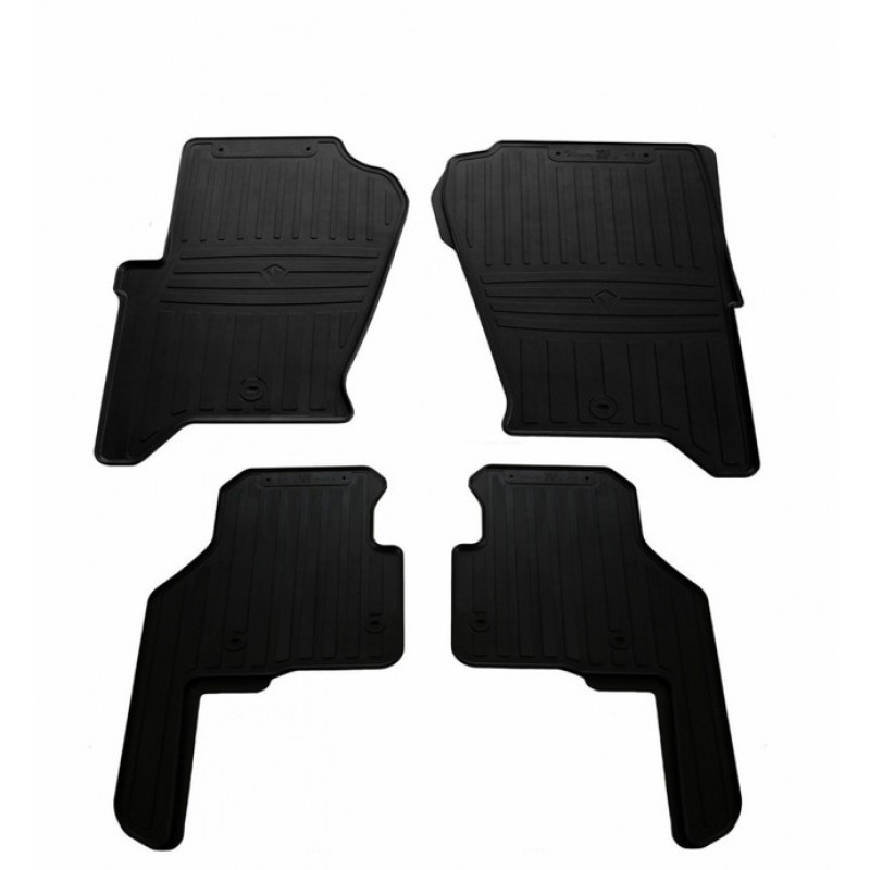 Гумові килимки в салон для Land Rover Discovery IV (L319) (2009-2016) комплект з 4 штук (Stingray)