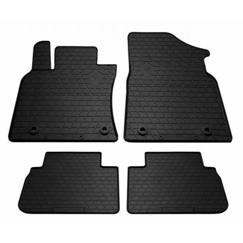 Гумові килимки в салон для Lexus ES (GSV70) (2018-...) комплект з 4 штук (Stingray)