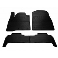 Гумові килимки в салон для Toyota Land Cruiser 200 (2007-....) комплект з 4 штук (Stingray)