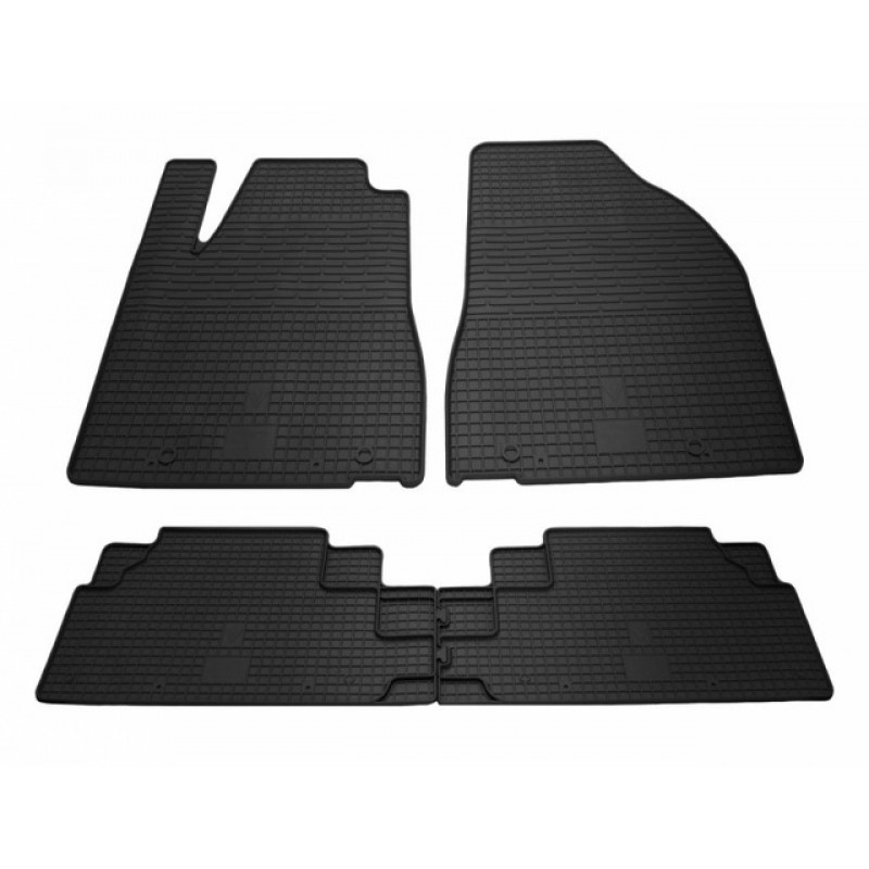 Гумові килимки в салон для Lexus RX (2003-2009) комплект з 4 штук (Stingray)