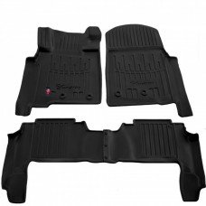 3D килимки для TOYOTA Land Cruiser 200 (2007-....)  з бортиками 30 мм (Stingray)