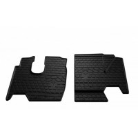 Гумові килимки в салон для Mercedes Benz ATEGO (2004-2013) комплект з 2 штук (Stingray)