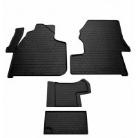 Гумові килимки в салон для Volkswagen Crafter (2006-2016) (1plus1) комплект з 4 штук (Stingray)