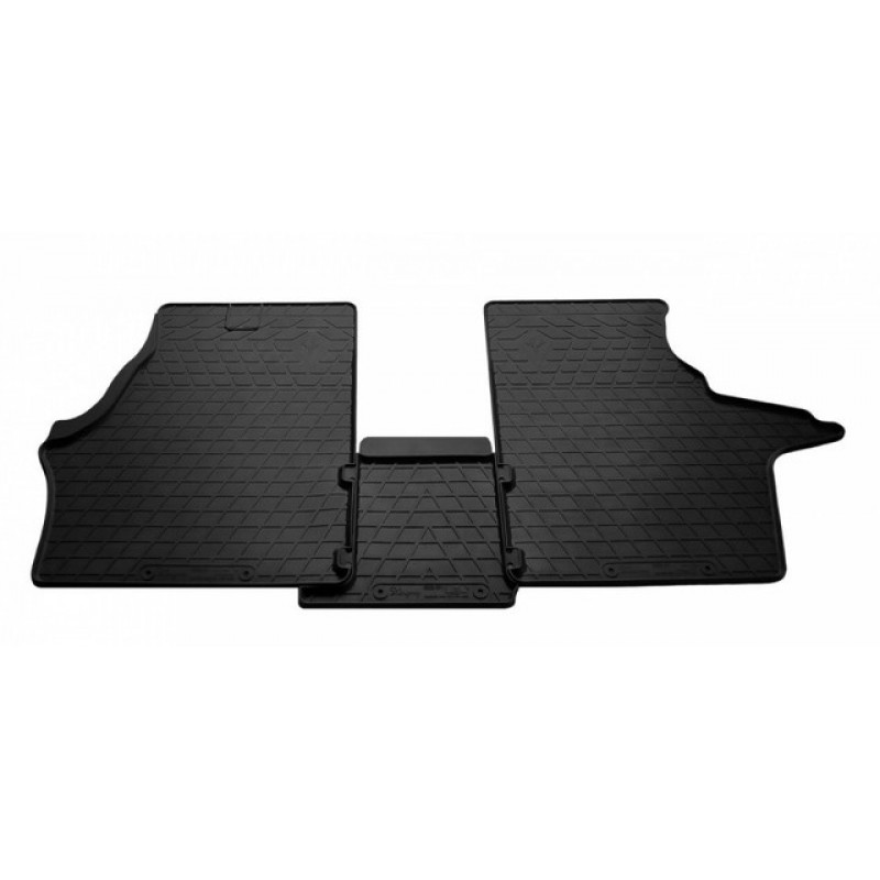 Гумові килимки в салон для Mercedes Benz W638 Vito I (1995-2003) комплект з 3 штук (Stingray)