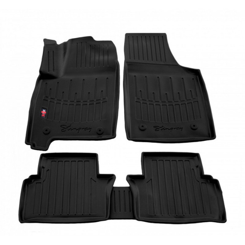 3D килимки для OPEL Meriva A (2002-2010)  з бортиками 30 мм (Stingray)