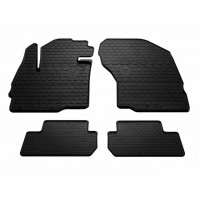 Гумові килимки в салон для Mitsubishi Outlander (2012-2020) комплект з 4 штук (Stingray)