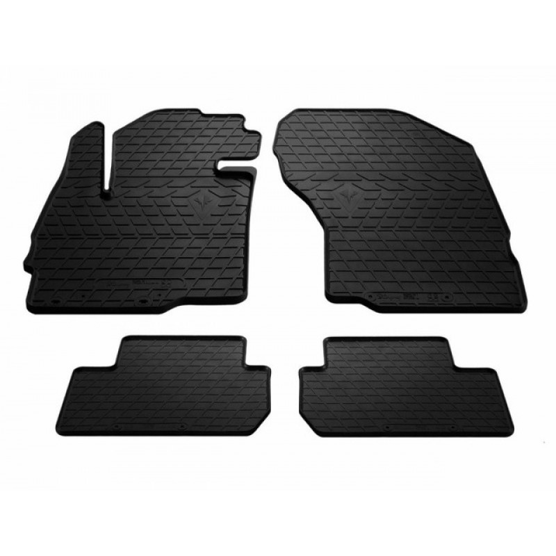 Гумові килимки в салон для Mitsubishi Eclipse Cross (2017-...) комплект з 4 штук (Stingray)