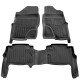 3D килимки для Nissan Navara (D40) (2005-2010) праве кермо з бортиками 30 мм (Stingray)
