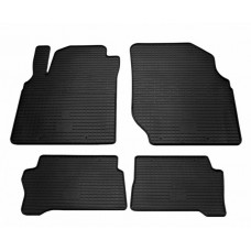 Гумові килимки в салон для Nissan Almera (N16) (2000-2006) комплект з 4 штук (Stingray)