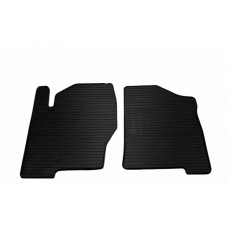 Гумові килимки в салон для Nissan Navara (D40) (2005-2010) комплект з 2 штук (Stingray)