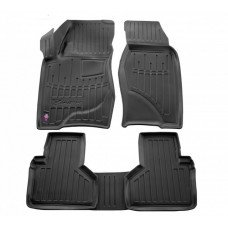 3D килимки для Chevrolet Niva 2002- з бортиками 30 мм (Stingray)
