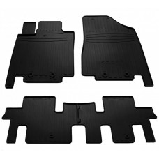 Гумові килимки в салон для Nissan Pathfinder IV (R52) (2012-...) комплект з 4 штук (Stingray)