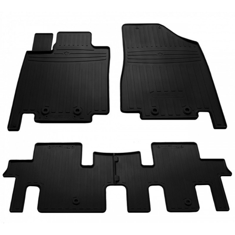 Гумові килимки в салон для Nissan Pathfinder IV (R52) (2012-...) комплект з 4 штук (Stingray)