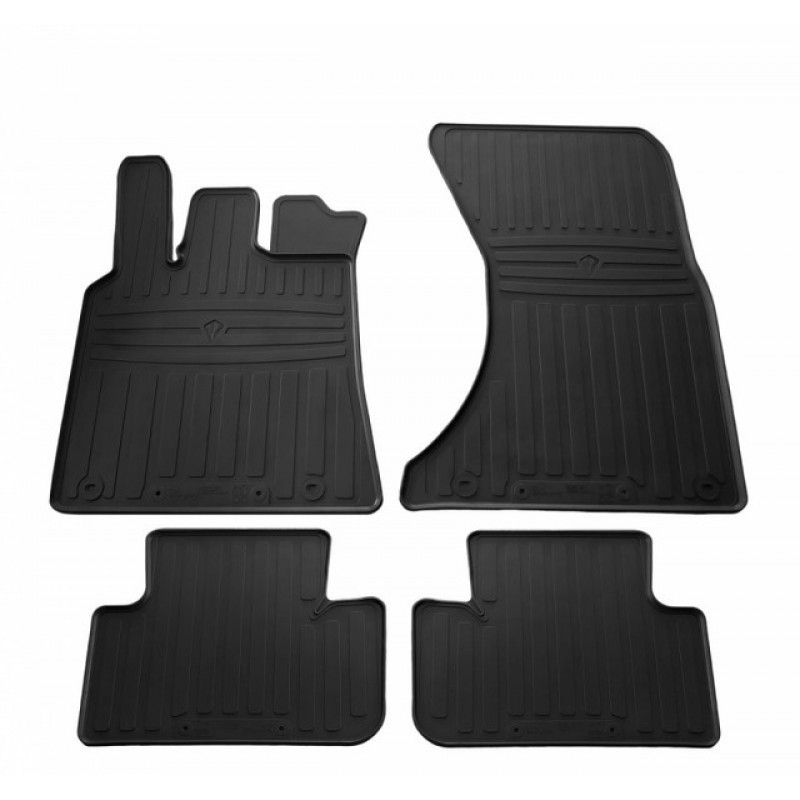 Гумові килимки в салон для Porsche Macan (2014-...) комплект з 4 штук (Stingray)