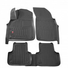 3D килимки для Audi Q7 (4M) (2015-...)  з бортиками 30 мм (Stingray)