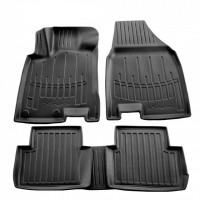 3D килимки для Nissan Qashqai plus 2 (2008-2014) з бортиками 30 мм (Stingray)