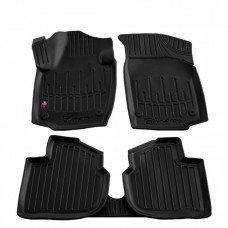 3D килимки для Seat Toledo 4 (2012-...)  з бортиками 30 мм (Stingray)