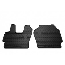 Гумові килимки в салон для Scania P (2004-2011) комплект з 2 штук (Stingray)