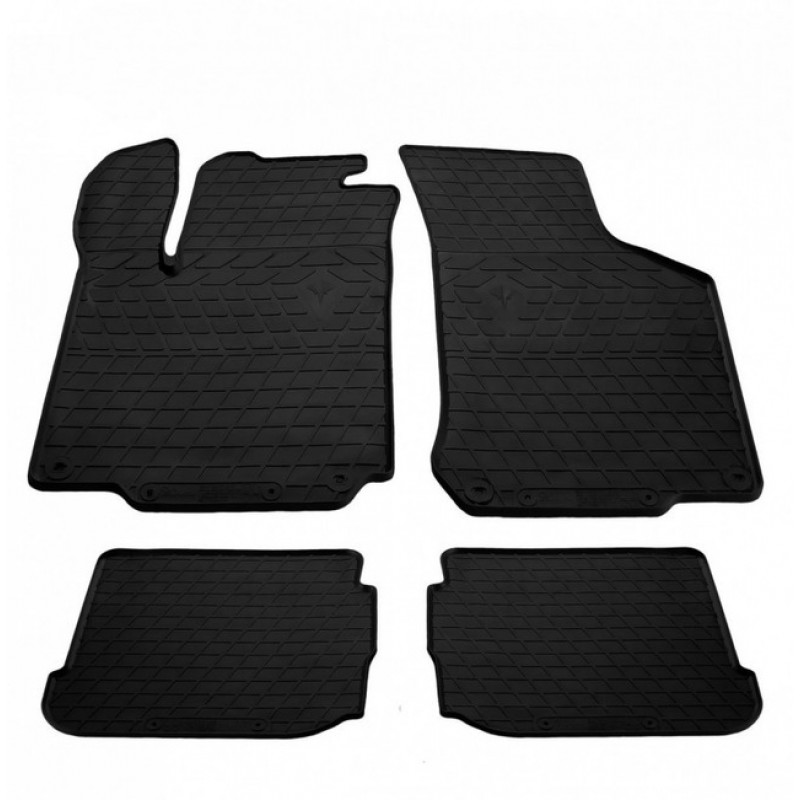 Гумові килимки в салон для Skoda Octavia I (1996-2004) комплект з 4 штук (Stingray)