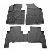 3D килимки для Kia Sorento II (XM) (2009-2012) з бортиками 30 мм (Stingray)