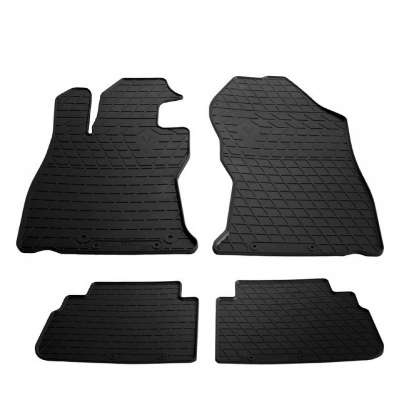 Гумові килимки в салон для Subaru Forester (SK) (2018-...) комплект з 4 штук (Stingray)