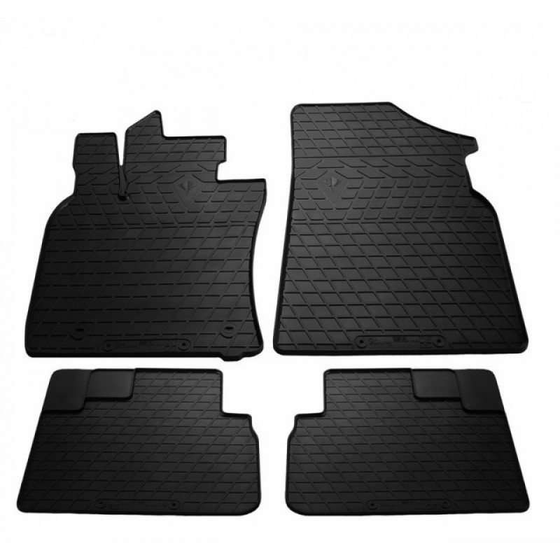 Гумові килимки в салон для Toyota Camry (XV70) (2017-...) комплект з 4 штук (Stingray)