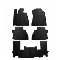 Гумові килимки в салон для Toyota Sequoia II (XK60) (2008-...) комплект з 6 штук (Stingray)