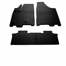 Гумові килимки в салон для Toyota Sienna III (2010-...) комплект з 4 штук (Stingray)