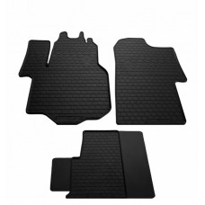 Гумові килимки в салон для Volkswagen Crafter II (2016-...) комплект з 3 штук (Stingray)