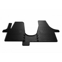 Гумові килимки в салон для Volkswagen T6 (2015-...) (1plus2) комплект з 3 штук (Stingray)