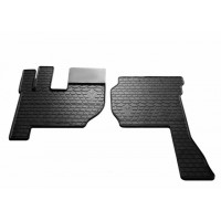 Гумові килимки в салон для Volvo FH (2002-2012) комплект з 2 штук (Stingray)