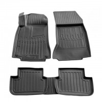 3D килимки для Mercedes Benz W246 B (2011-2018) з бортиками 30 мм (Stingray)