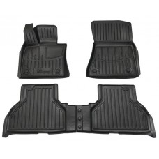 3D килимки для BMW X6 (E71) (2008-2014)  з бортиками 30 мм (Stingray)